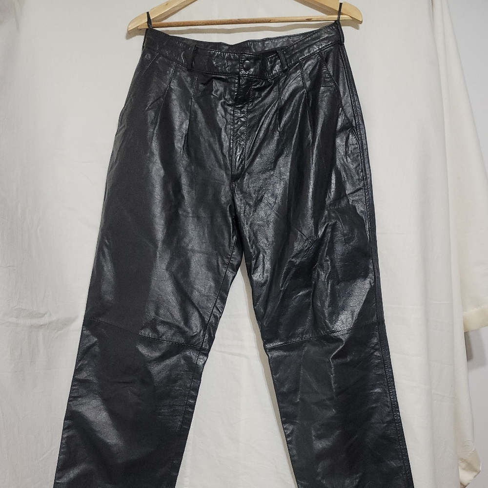 Challenger Leather Pants